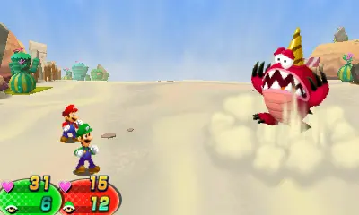 Antasma (First Encounter) - Mario & Luigi: Dream Team screenshot
