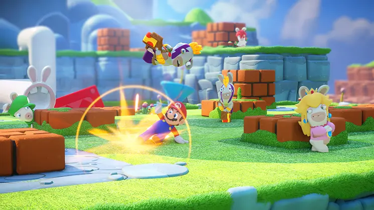 Mario - Mario + Rabbids Kingdom Battle screenshot