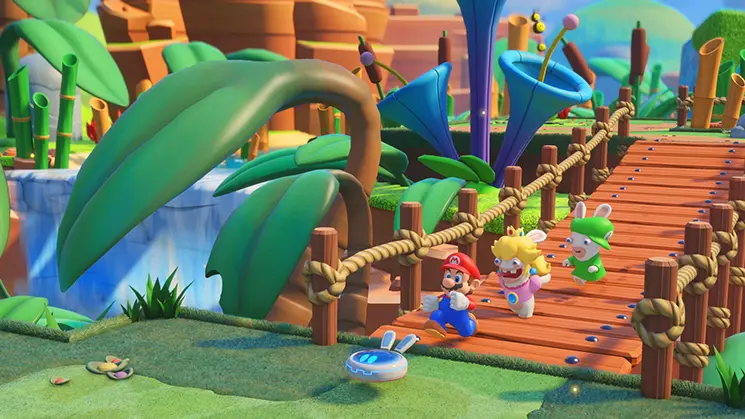 Acquiring & Upgrading Weapons - Mario + Rabbids Kingdom Battle screenshot