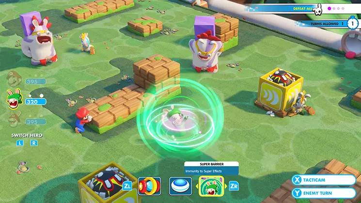 2-3: The Supporter - Mario + Rabbids Kingdom Battle screenshot