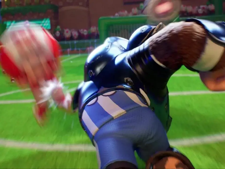 Basic Controls & Mechanics - Mario Strikers: Battle League screenshot