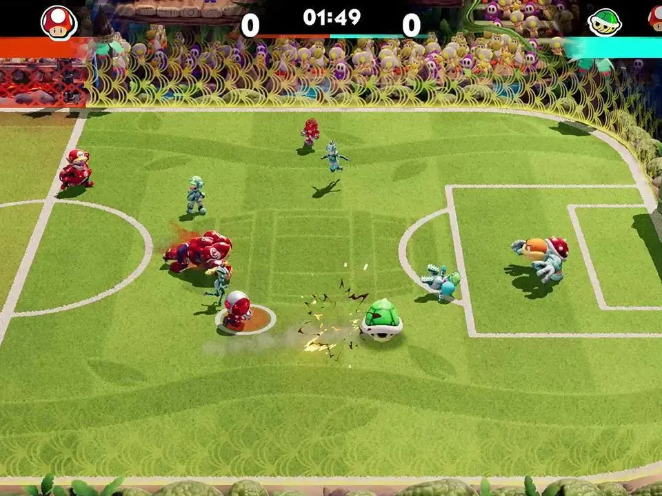 Advanced Dribbling & Fakes - Mario Strikers: Battle League screenshot