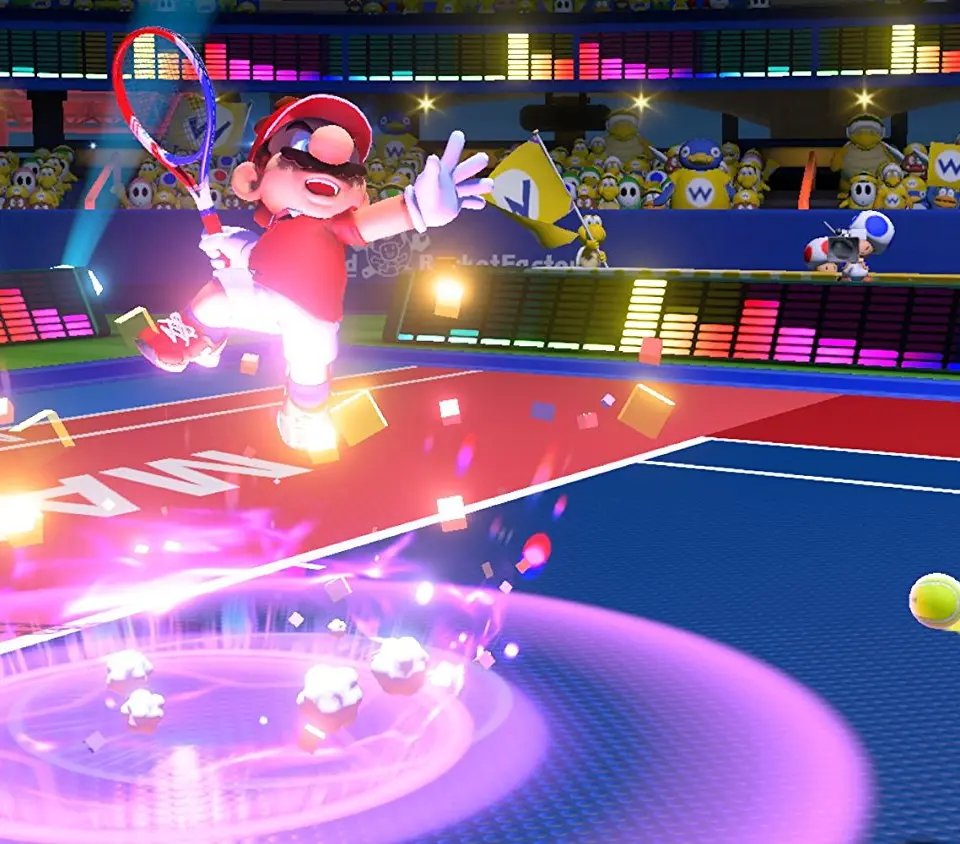 Mission: Lava Piranha Plant's Fiery Fury - Mario Tennis Aces screenshot
