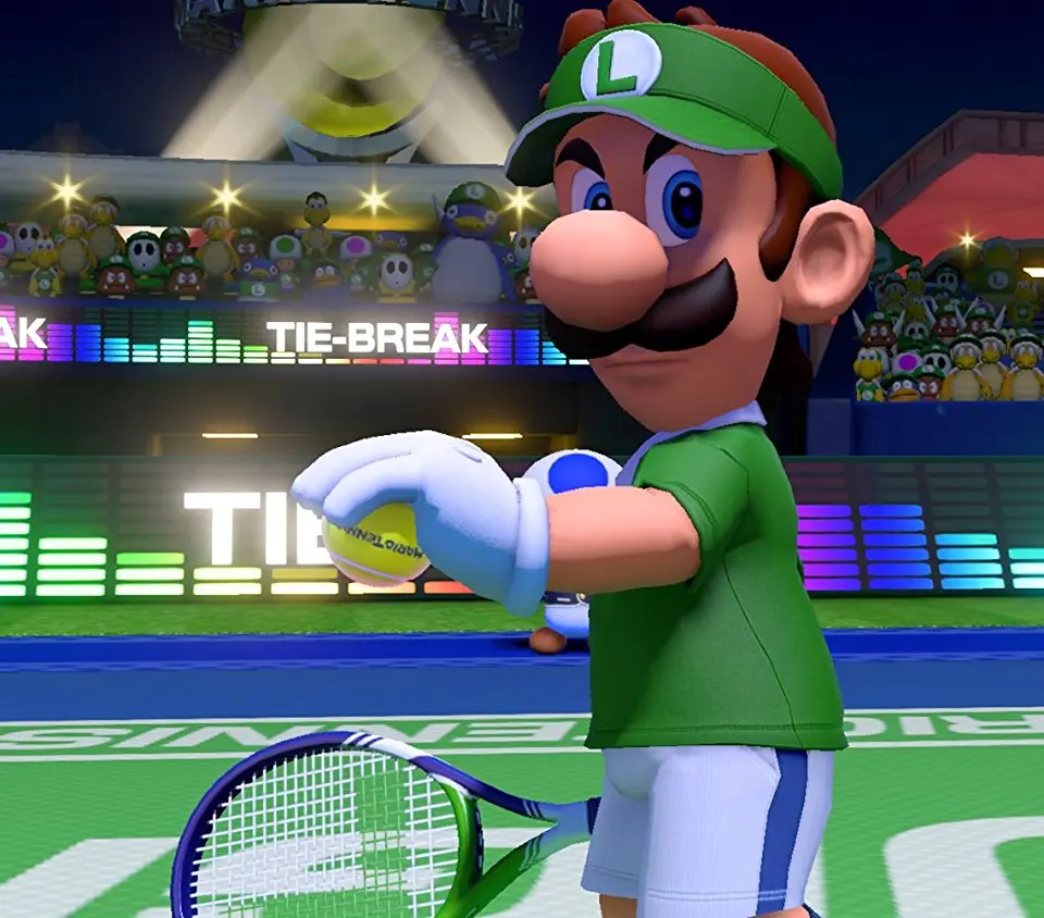 Temple of Bask - Mario Tennis Aces screenshot