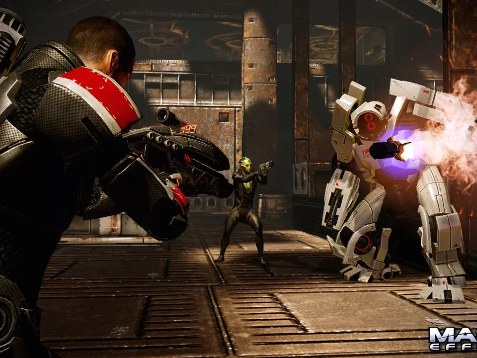 Shadow Broker's Ship (Lair of the Shadow Broker DLC) - Mass Effect 2 screenshot