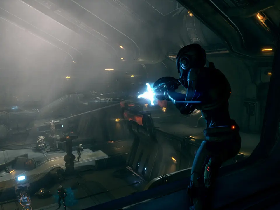 Landing on Eos & Nomad Introduction - Mass Effect: Andromeda screenshot