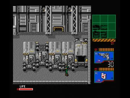 Acquiring Keycard 1 - Metal Gear 2: Solid Snake screenshot