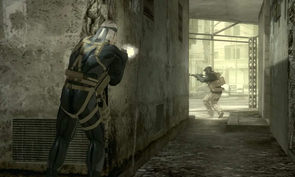 Mission 2: Outer Haven - Core - Metal Gear Solid 4: Guns of the Patriots screenshot