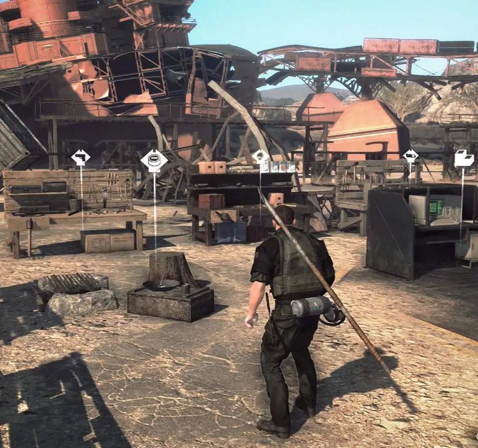 Ranged Weapons - Metal Gear Survive screenshot