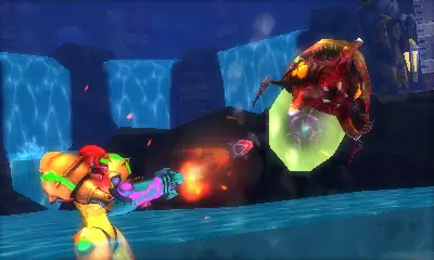Samus Aran: The Bounty Hunter - Metroid: Samus Returns screenshot