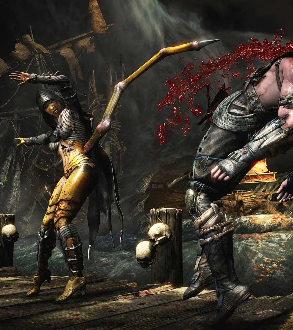 Battle 2: D'Vorah - Mortal Kombat X screenshot