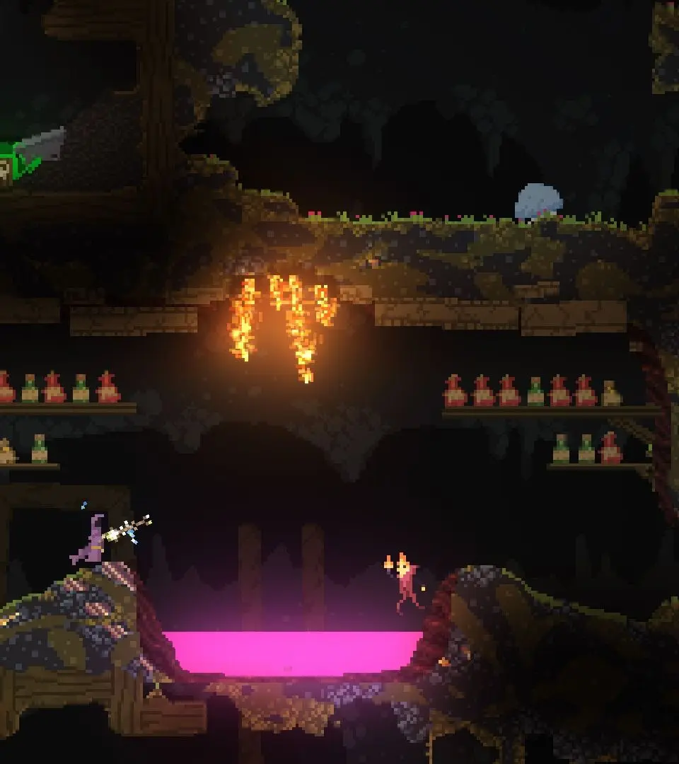 New Enemies and Strategies - Noita screenshot