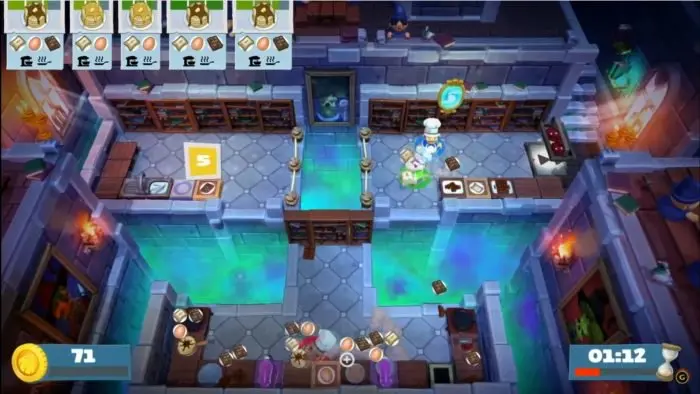 Level 2-1: Hot Dog Haven - Overcooked! 2 screenshot