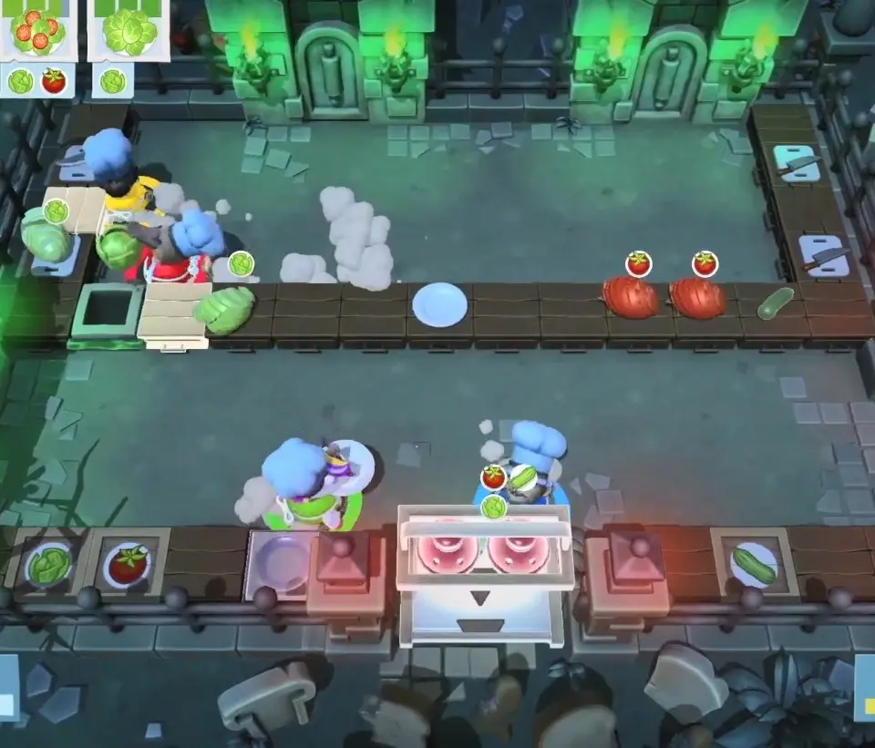 Team Dynamics & Role Assignment - Overcooked! 2 screenshot