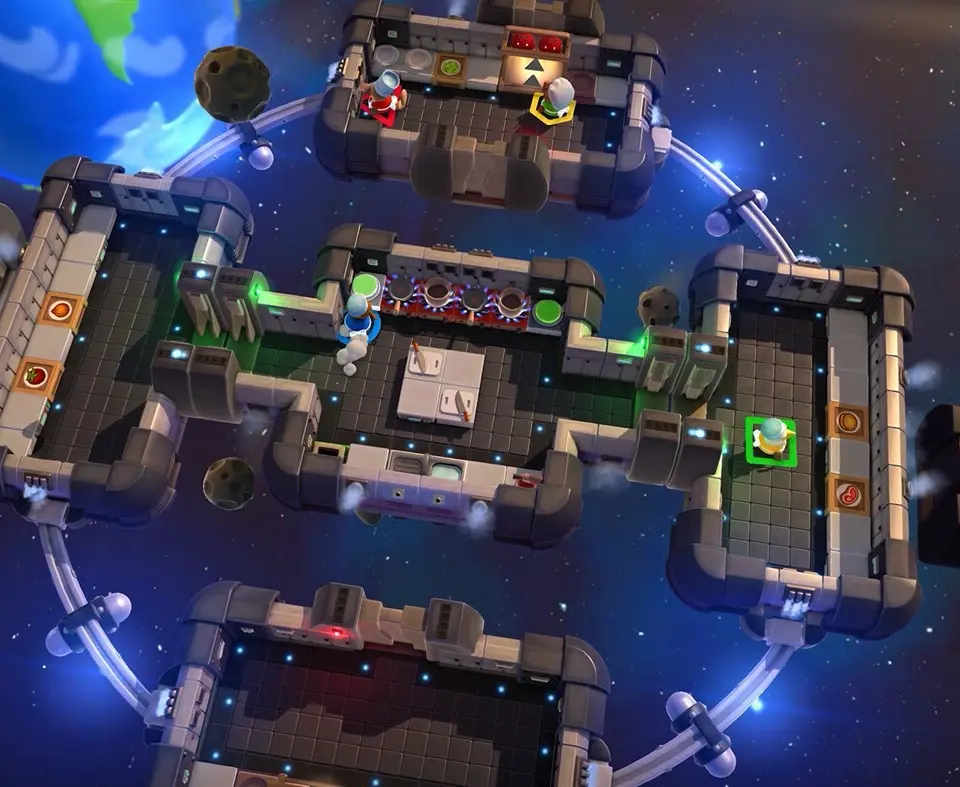 Kitchen Layout Analysis - Overcooked! All You Can Eat screenshot