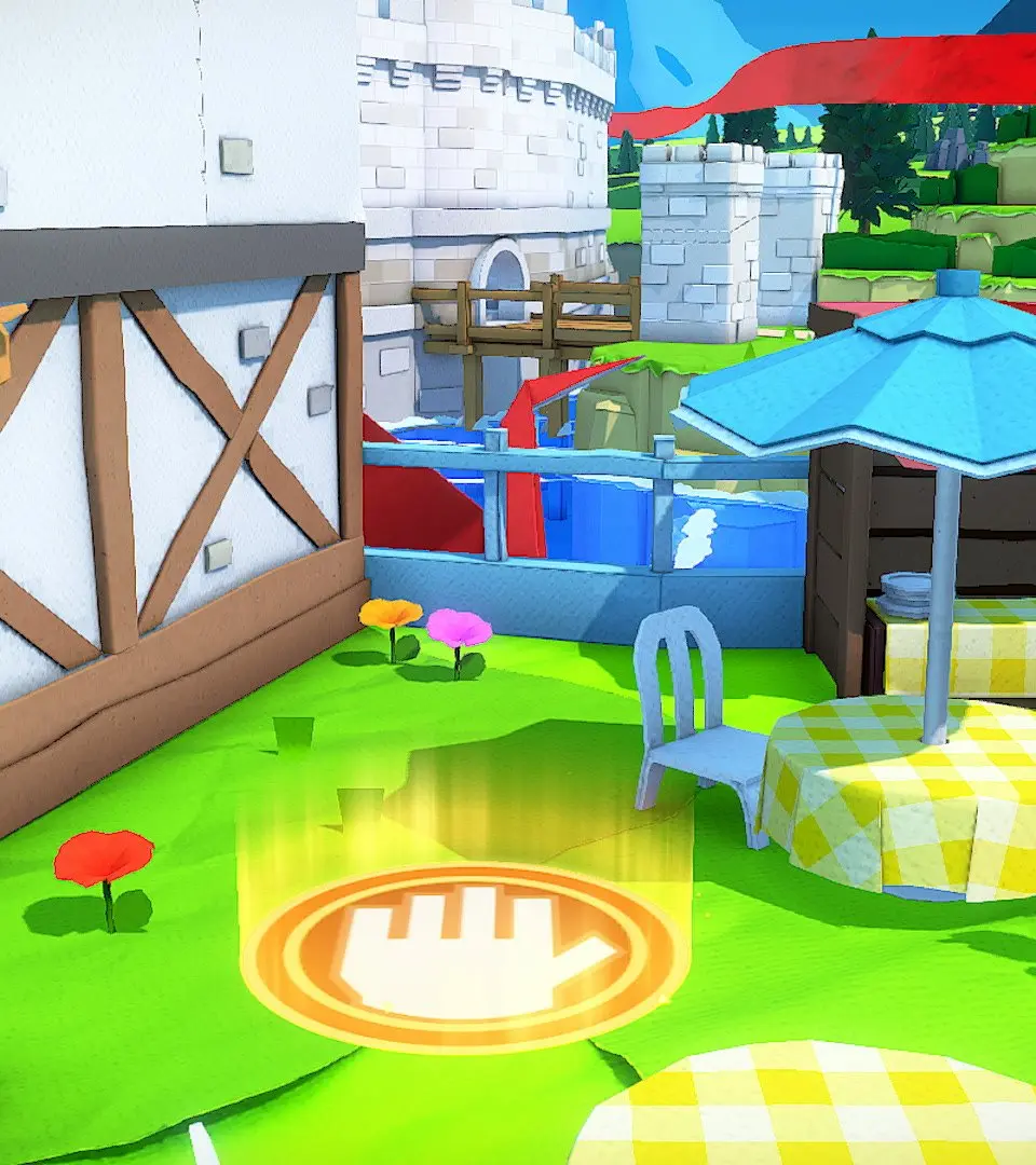 Battle System Basics: Ring Puzzles - Paper Mario: The Origami King screenshot