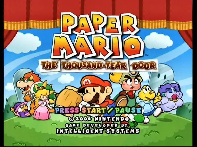 Boggly Woods & Flurrie's Mansion - Paper Mario: The Thousand-Year Door screenshot