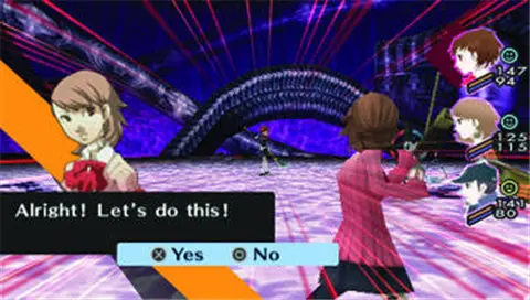 Basic Controls & UI - Persona 3 Portable screenshot