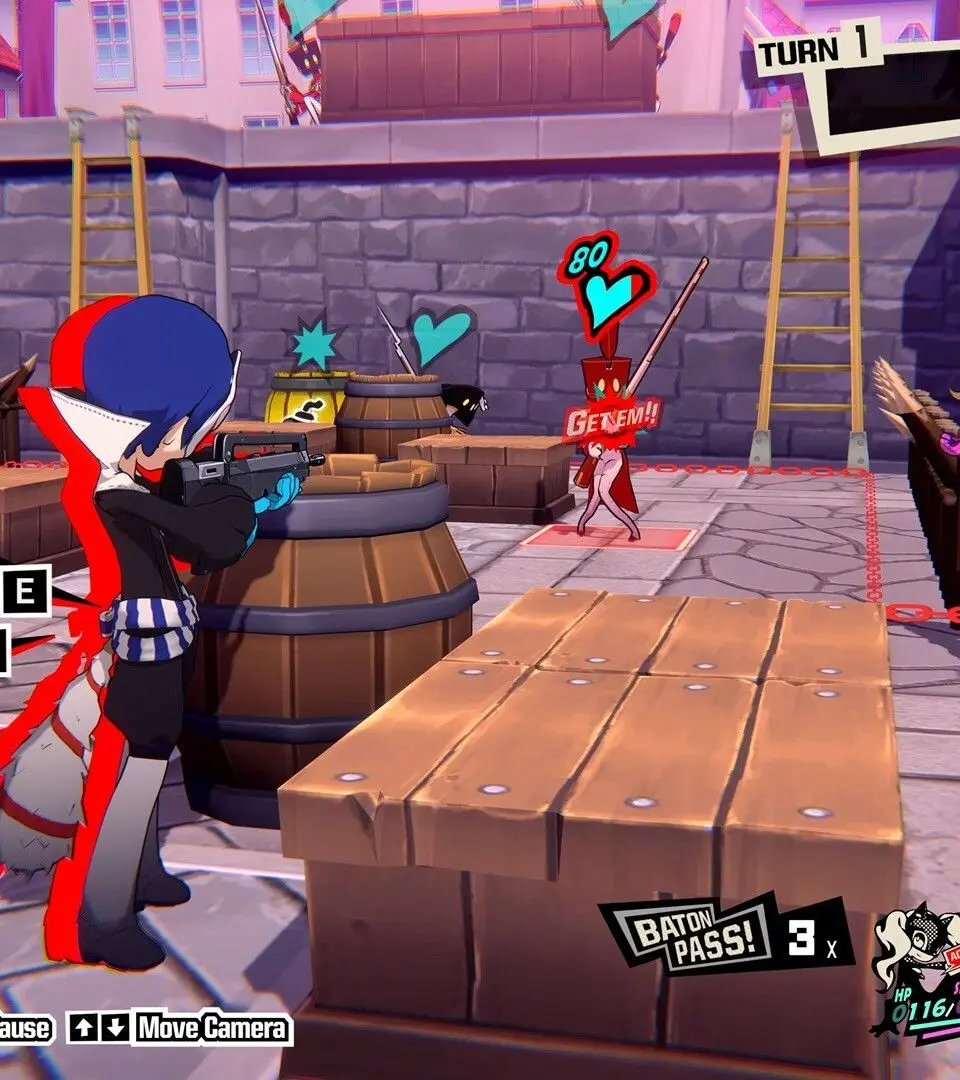 Weapons: Guns & Melee - Persona 5 Tactica screenshot
