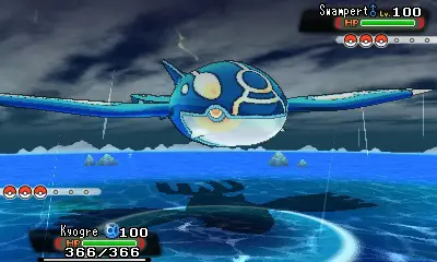 DexNav and Chain Fishing - Pokémon Omega Ruby and Alpha Sapphire screenshot