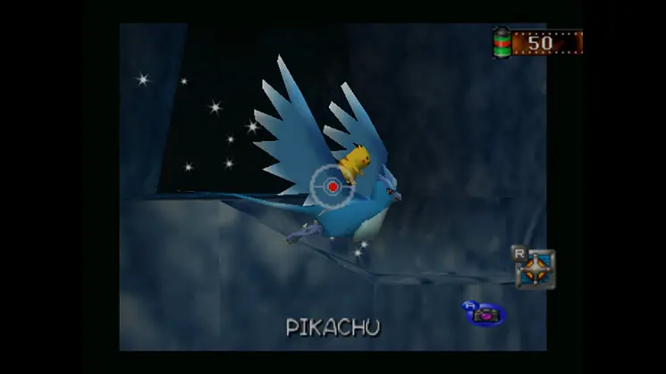 Activating the Electrode Chain Reaction - Pokémon Snap screenshot