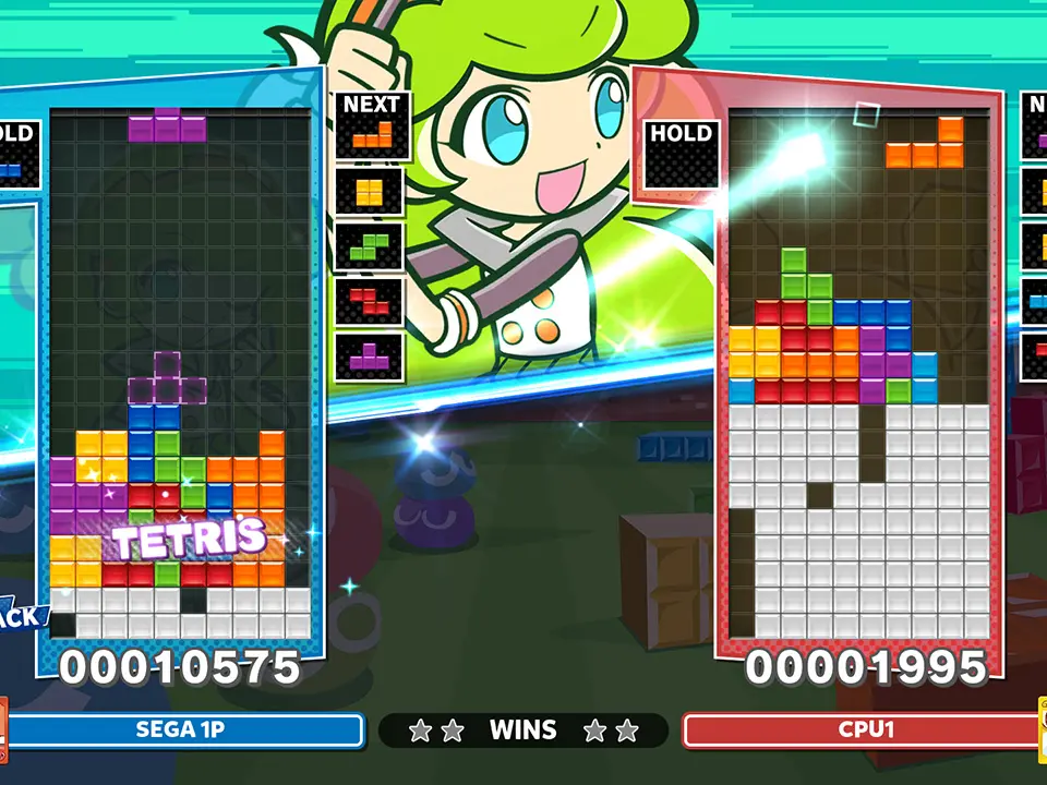 Stage 1-3: First Skill Battle! - Puyo Puyo Tetris 2 screenshot