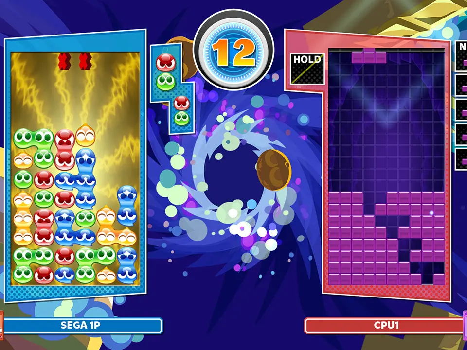Understanding the User Interface (UI) - Puyo Puyo Tetris 2 screenshot