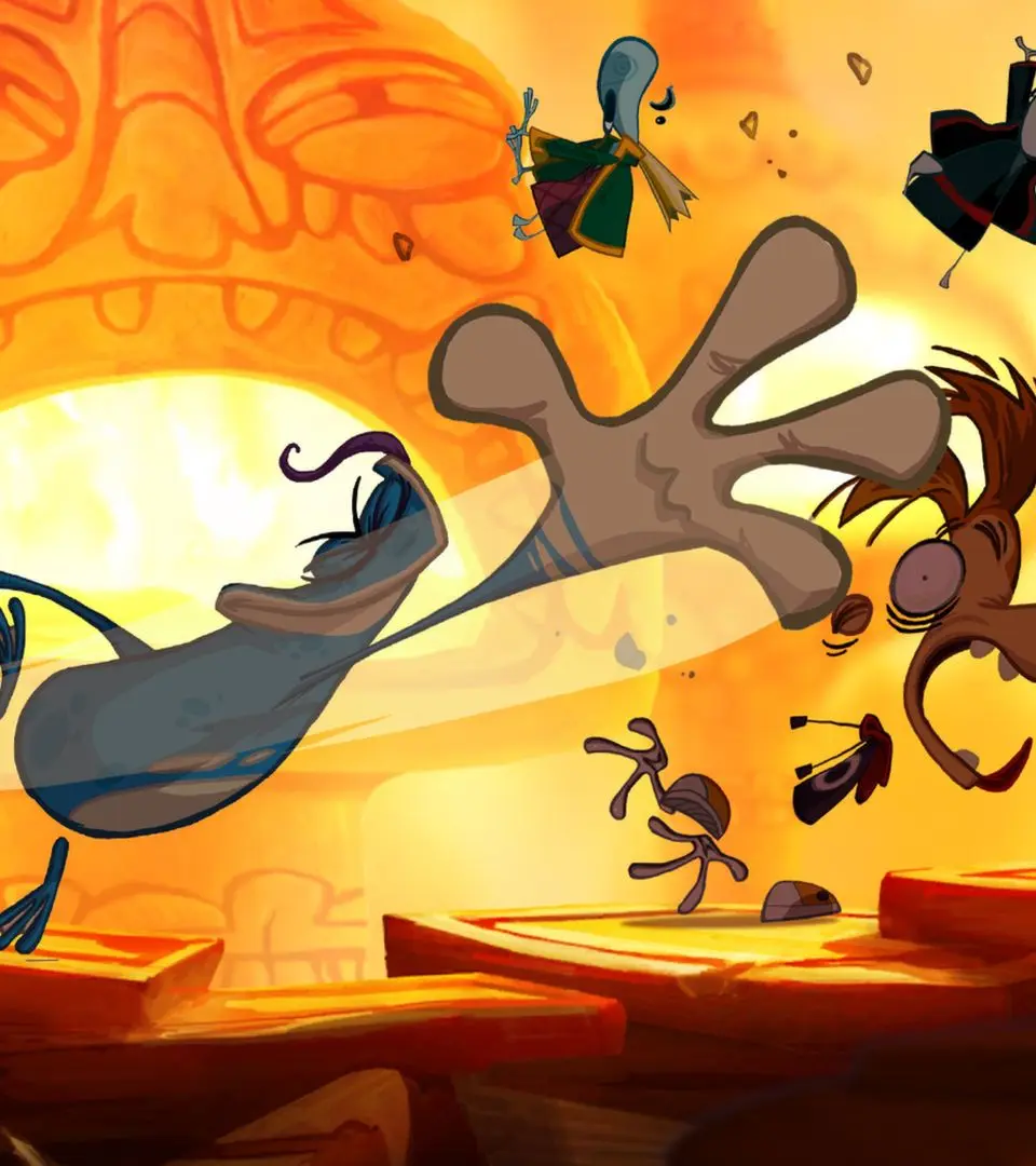 User Interface (UI) Overview - Rayman Origins screenshot