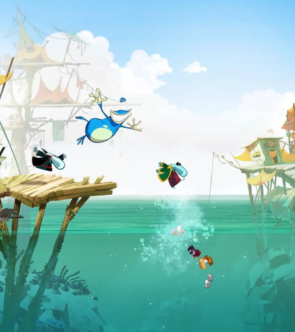 Punching Up - Rayman Origins screenshot