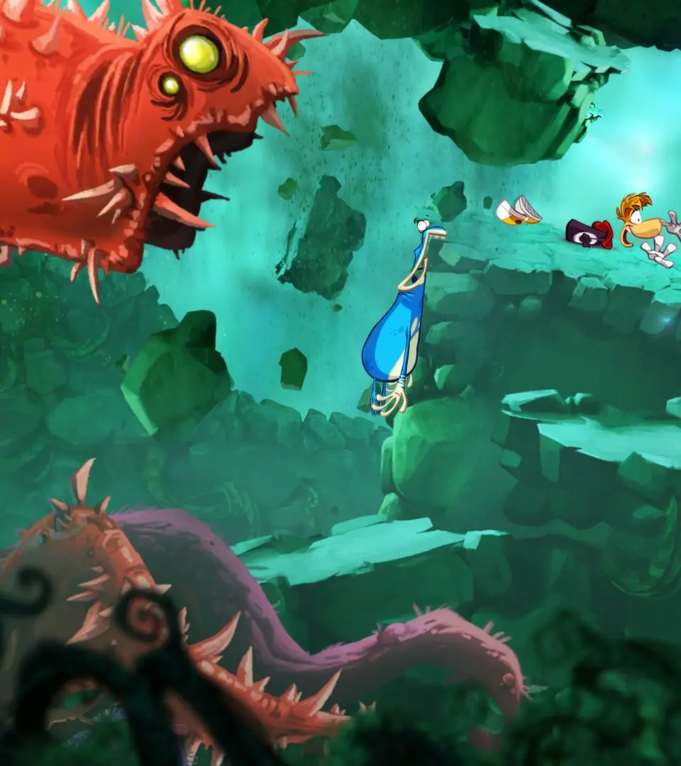 Rolling Thunder - Rayman Origins screenshot