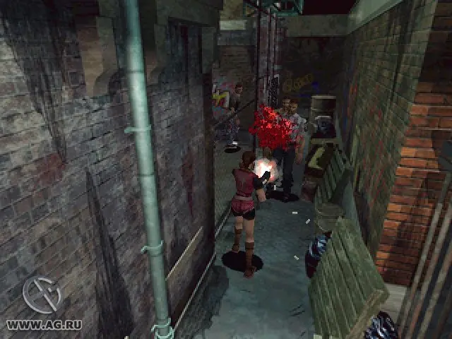 G (William Birkin) Stage 1 - Resident Evil 2 (1998) screenshot