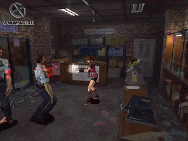 Controls & Basic Movement - Resident Evil 2 (1998) screenshot