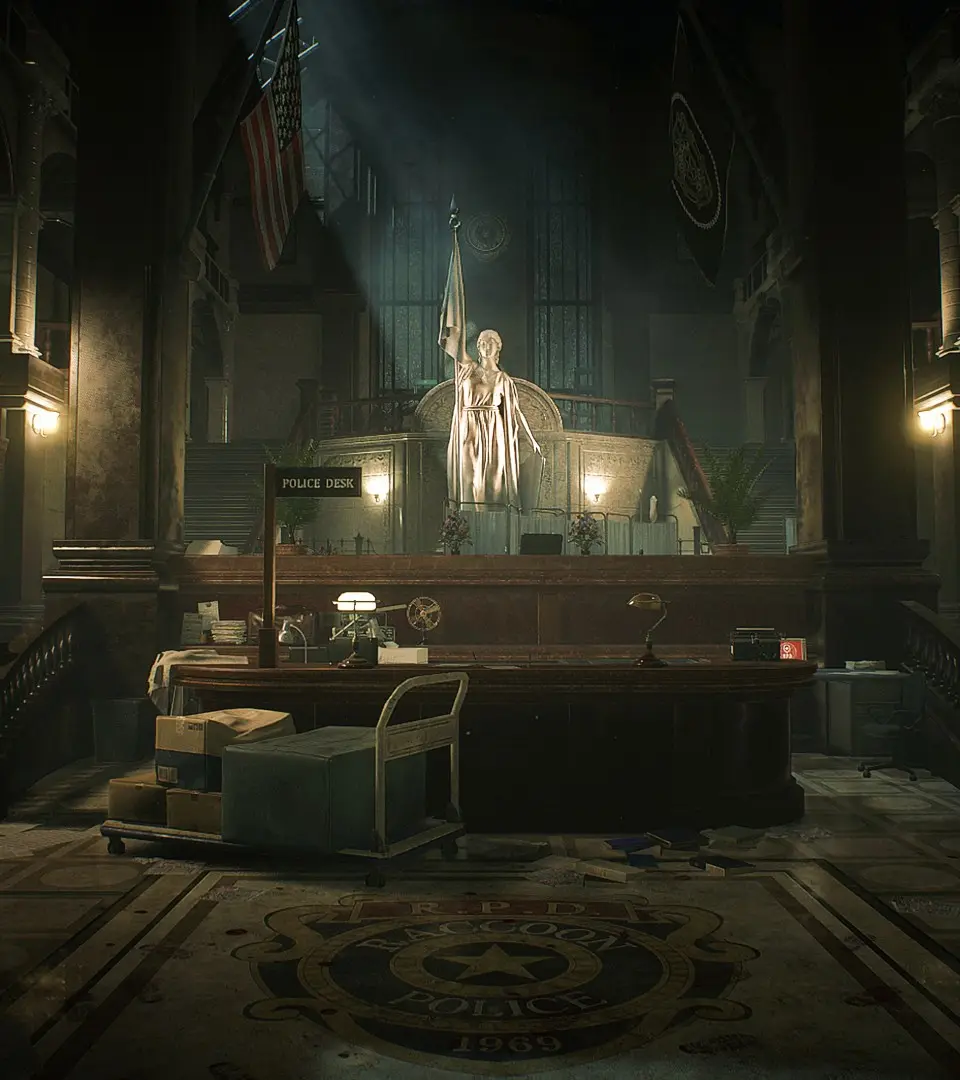 Parking Garage & Kennel - Resident Evil 2 (Remake) screenshot