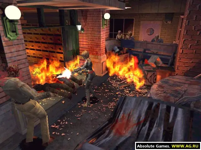 Downtown Raccoon City - Resident Evil 3: Nemesis screenshot
