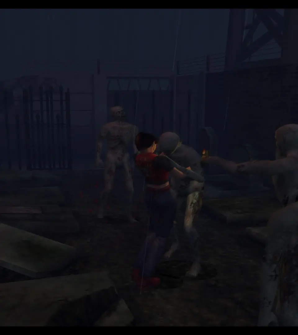 Battle Game - Resident Evil Code: Veronica X screenshot