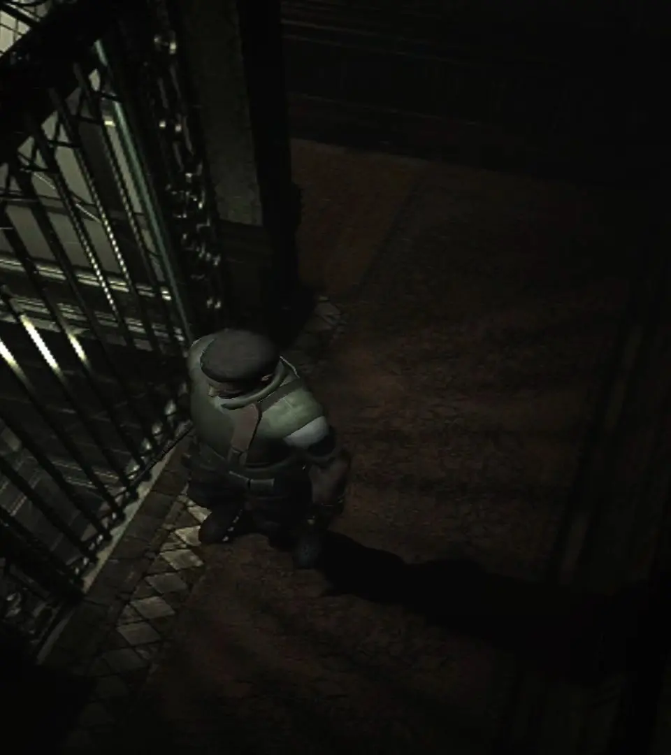 Accessing the Laboratory - Resident Evil screenshot