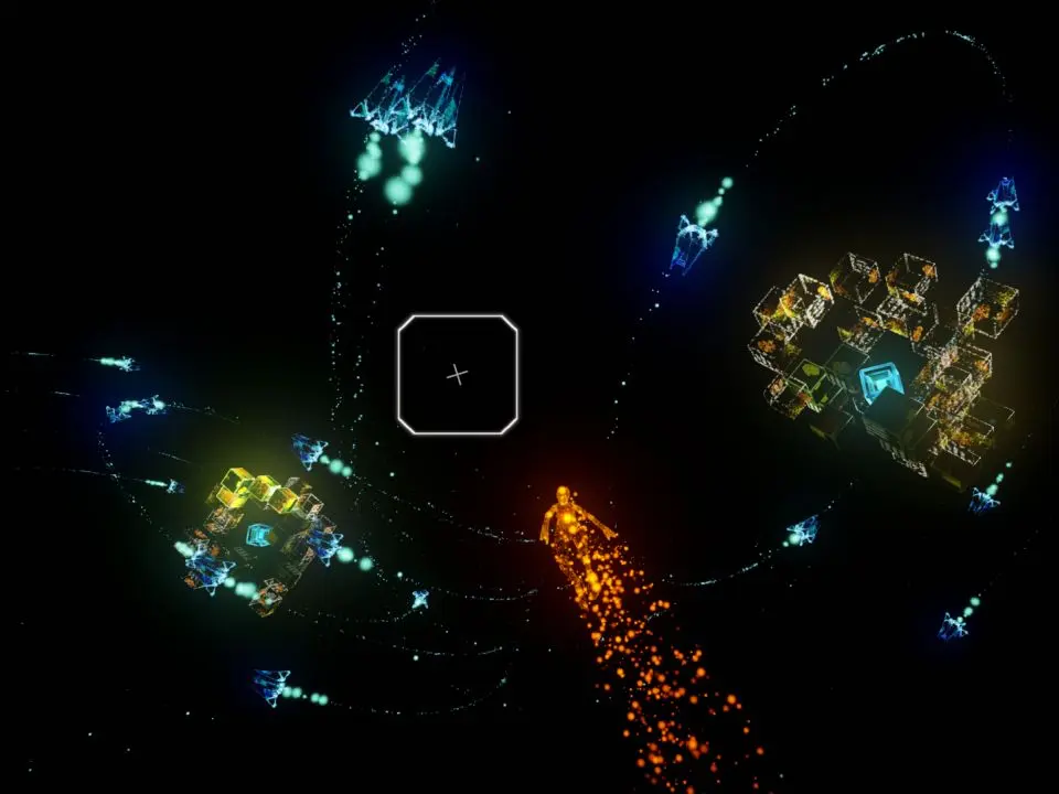 Phase 2: Abstract Labyrinth - Rez Infinite screenshot