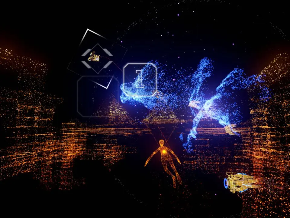Core Gameplay Loop - Rez Infinite screenshot