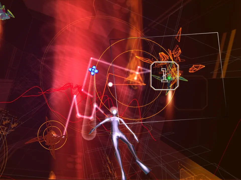 Beyond the Main Game - Rez Infinite screenshot