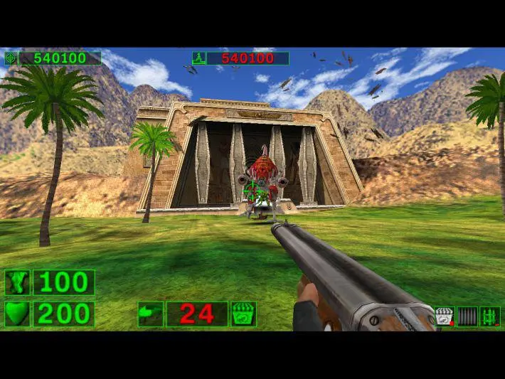 Phase 3: The Cannon & Final Blow - Serious Sam: The First Encounter screenshot