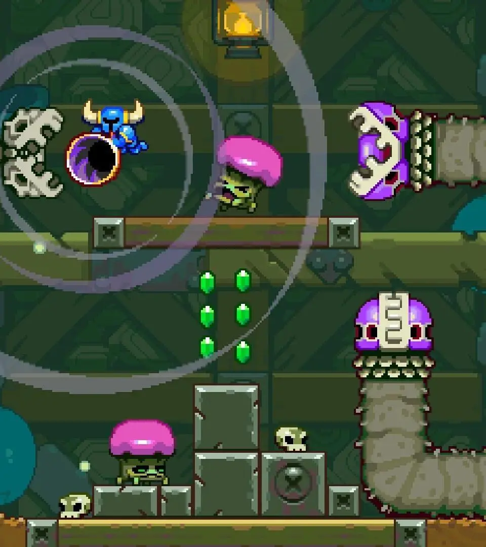 Mini-Boss: Boiler Knight - Shovel Knight Dig screenshot