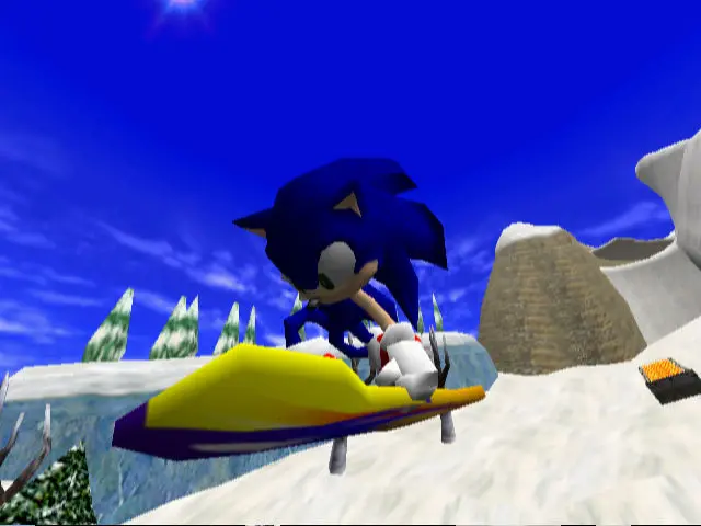 User Interface (UI) Overview - Sonic Adventure screenshot
