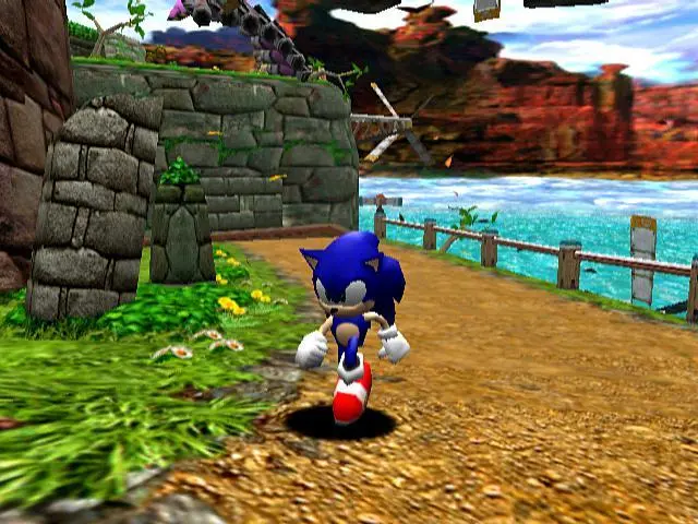 E-102 Gamma's Story - Sonic Adventure screenshot