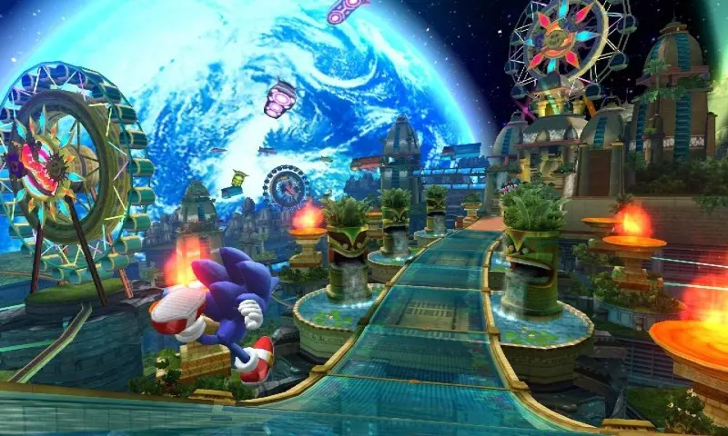 Mother Wisp (Final Boss) - Sonic Colors screenshot