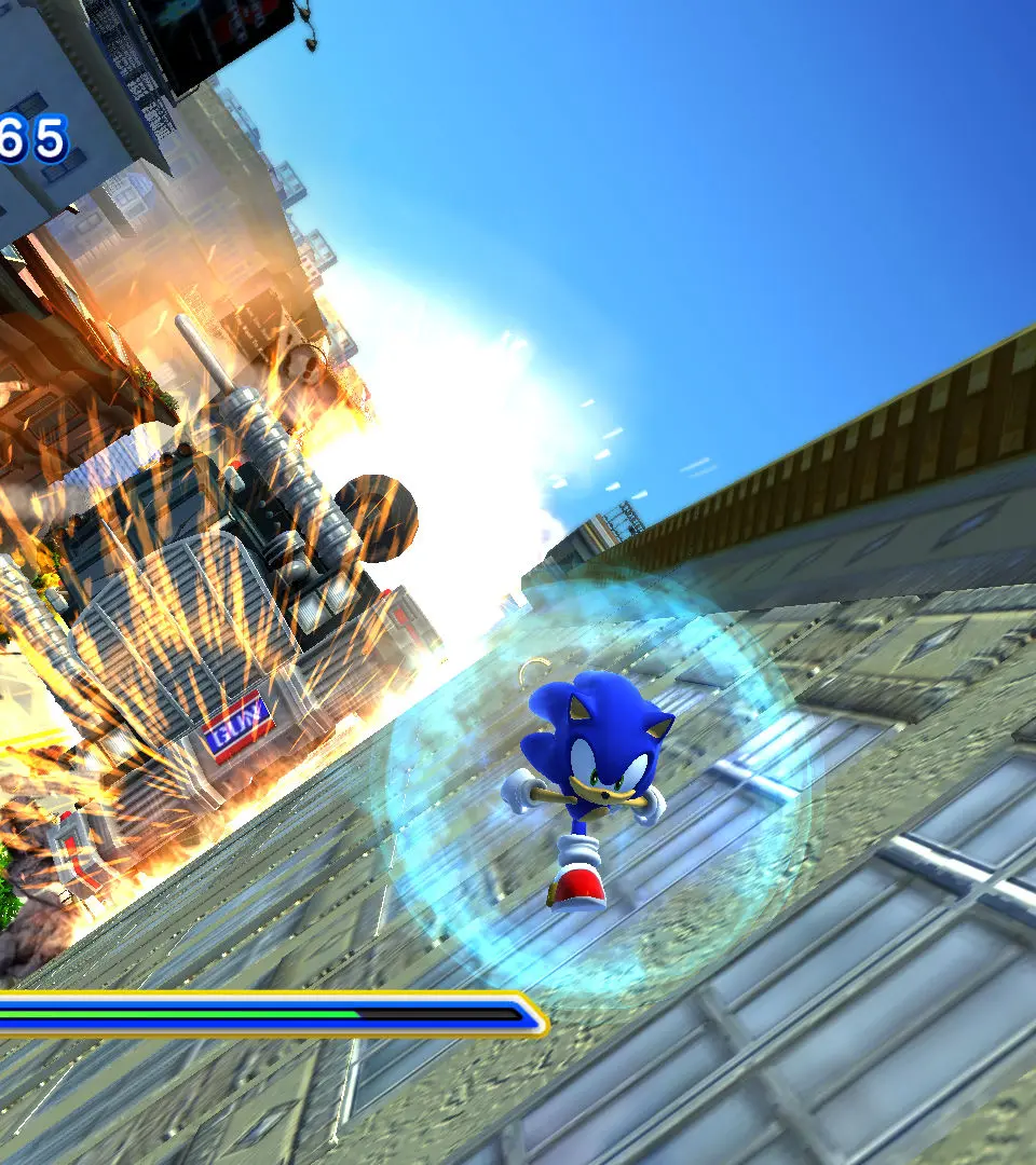 Rival Battle: Silver the Hedgehog - Sonic Generations screenshot