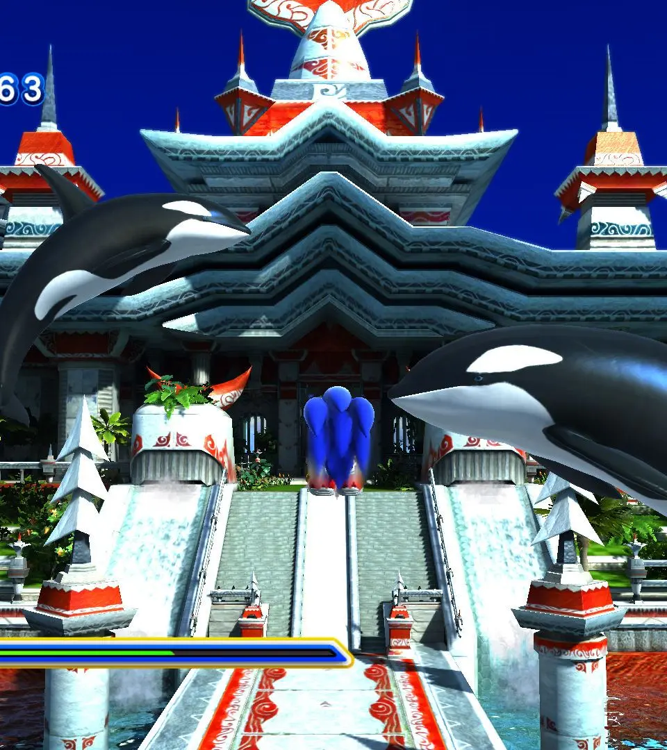 Boss Battle: Egg Dragoon - Sonic Generations screenshot
