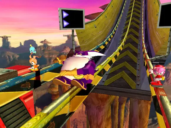 Act 1: Bullet Station - Sonic Heroes screenshot