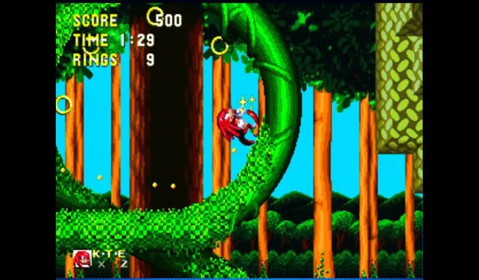Knuckles the Echidna - Sonic & Knuckles screenshot