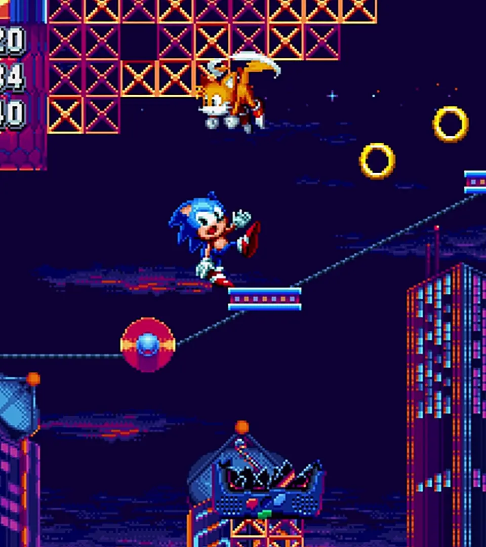 Collecting Chaos Emeralds - Sonic Mania screenshot