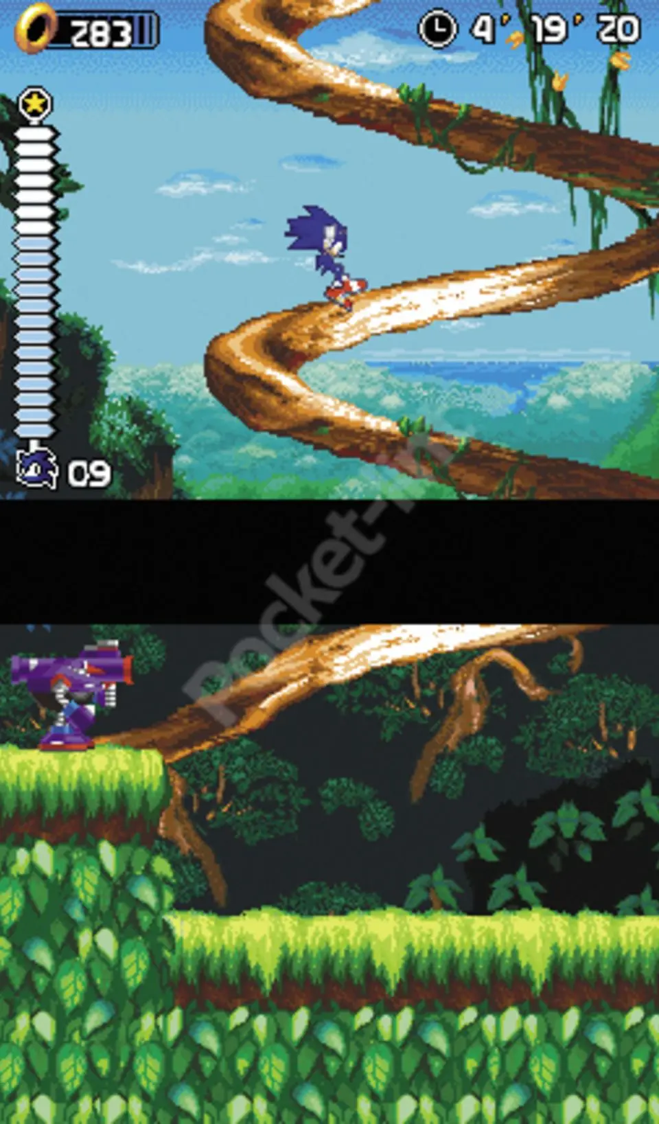 Finding Hidden Pathways - Sonic Rush screenshot